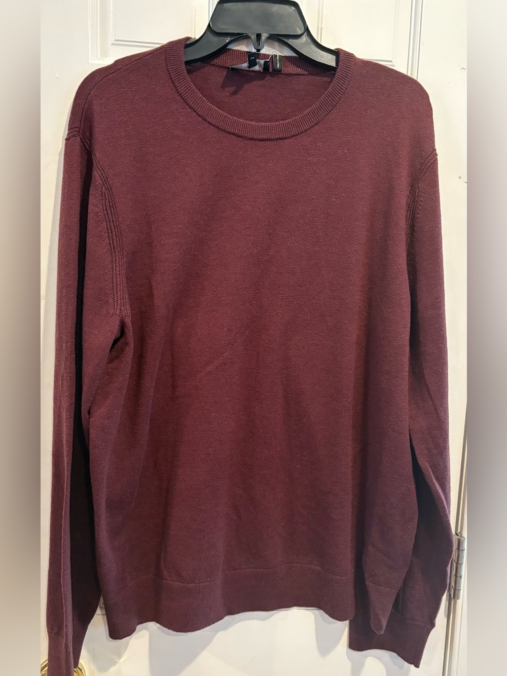 NWT! Men’s Theory Riland P Crewneck Wool-Blend Sweater. Size XL